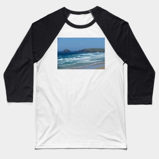 Perran Bay, Cornwall Baseball T-Shirt